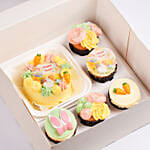 Bunny Bliss Bento Cake