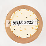 Bye Bye 2023 Chocolate Cake