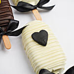 6 قطع بوبسكل كيك بالشوكولاتة الة للأب - هدية مثالية