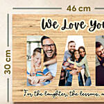 Canavas Photo Frame For Dad