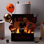 سلة حلويات وهدايا الهالوين