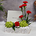 Cerruti 1881 Accessories and Flowers Gift Set for Her