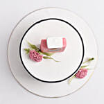 كيكة عجينة السكرشانيل نكهة فانيلا واحد كيلو