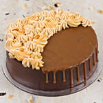 Chocolate Caramel Eggless Cake- 1.5 Kg
