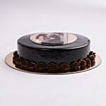 Chocolate Truffle Anniversary Photo Cake One Kg