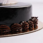Chocolate Truffle Anniversary Photo Cake One Kg