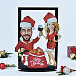 Christmas Caricature Wall Frame
