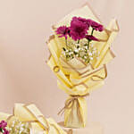 Chrysanthemums Bouquet Set Of 2 For Teacher