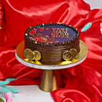 CNY Chocolate Fudge Round Cake