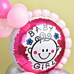 Congrats Its a Girl Balloons