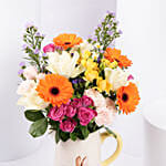 Colorfull Easter Flower Arrangement