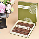 Congrats Graduate Flowers with Chocolates