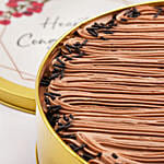 كيك شوكولاتة لذيذ نصف كيلو هدية مباركة