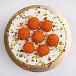 Creamy Vanilla Cake with Motichoor Laddu One Kg