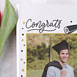 Custom Graduation Celebration Journal   Personalized Souvenir