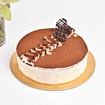 Cymbidium and Roses Flowers with Tiramisu Cake