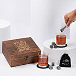 طقم هدية الويسكي للأب