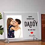 Dad's Keepsake: Acrylic Photo Frame for Cherished Memories
