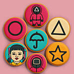 Dalgona Theme Set of 6 Cookies