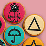 Dalgona Theme Set of 6 Cookies