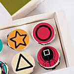 Dalgona Theme Set of 6 Cupcakes
