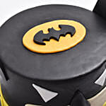 Dark Knight Delight Red Velvet Cake