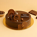 Decadent chocolate fudge cake One Kg