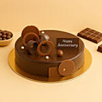 Decadent chocolate fudge cake Two Kg