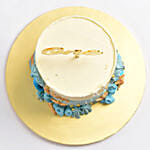 كيك فانيلا أول عيد ميلاد طابع البحر 1 كيلو