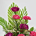 Delicious Choco Vanilla Cake with Flowers