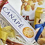 Delicious Choco Vanilla Cake with Hamper