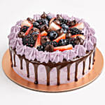 Delicious Chocolate Berry Eggless Cake 1.5 Kg