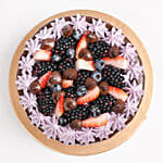 Delicious Chocolate Berry Eggless Cake Half Kg