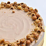 Delicious Chocolate Hazelnut Eggless Cake 8 Portion