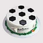 Delicious Football Marble Cake