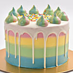 Delicious Rainbow Marble Cake 12 Portion