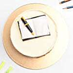 Delight Book And Pen Designer Cake