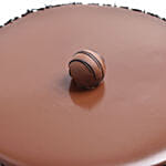 Delightful Congratulations Chocolate Fudge Cake 8 Portions