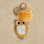 ميدالية مفاتيح خوخية مصممة للحقائب