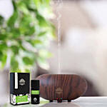 Diffuser and Lemongrass Essential Oil Set