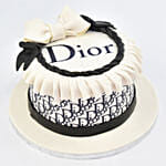 Dior Love Designer Red Velvet Cake