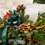 Duo of Christmas Nobilus Table Arrangement