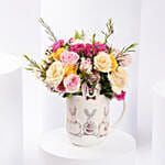 Easter Bunny Flower Arrangement