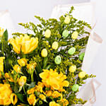 Easter Yellow Bloom Bouquet