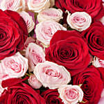 Elegant Duo Of Roses Valentines Bouquet