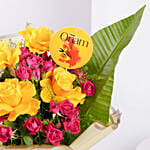 Elegant Onam Flower Arrangement