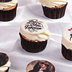 كب كيك شوكولاته الحب الابدي