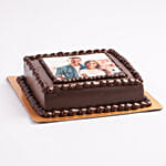 Enticing Love Photo Cake- Truffle 1 Kg