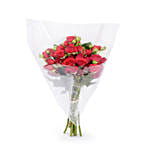 Fresh Bunch of Red Baby Roses 10 Baby Roses