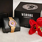 Floral Elegance Versus Timepiece